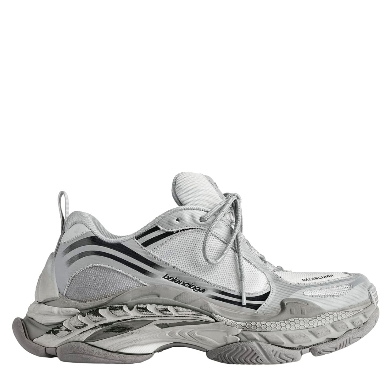 Balenciaga Triple S.2 Sneakers in Gradient Grey