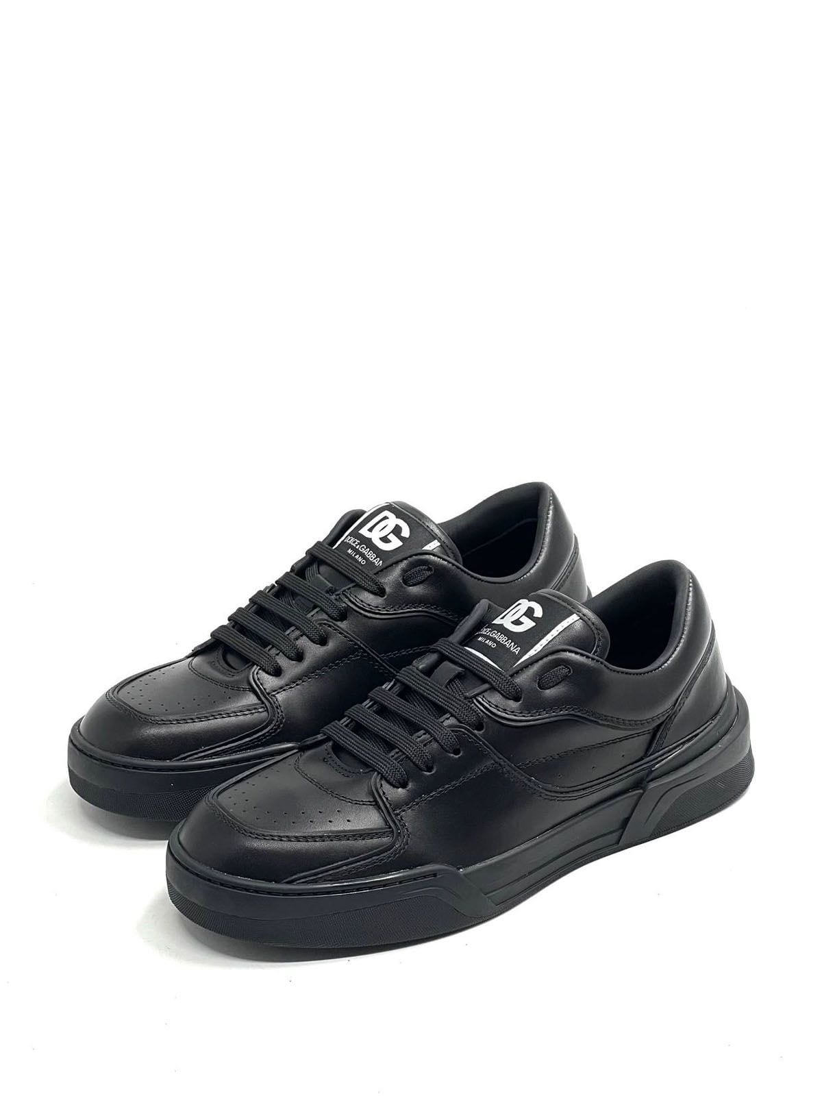 Dolce & Gabbana Кеды из кожи Черный