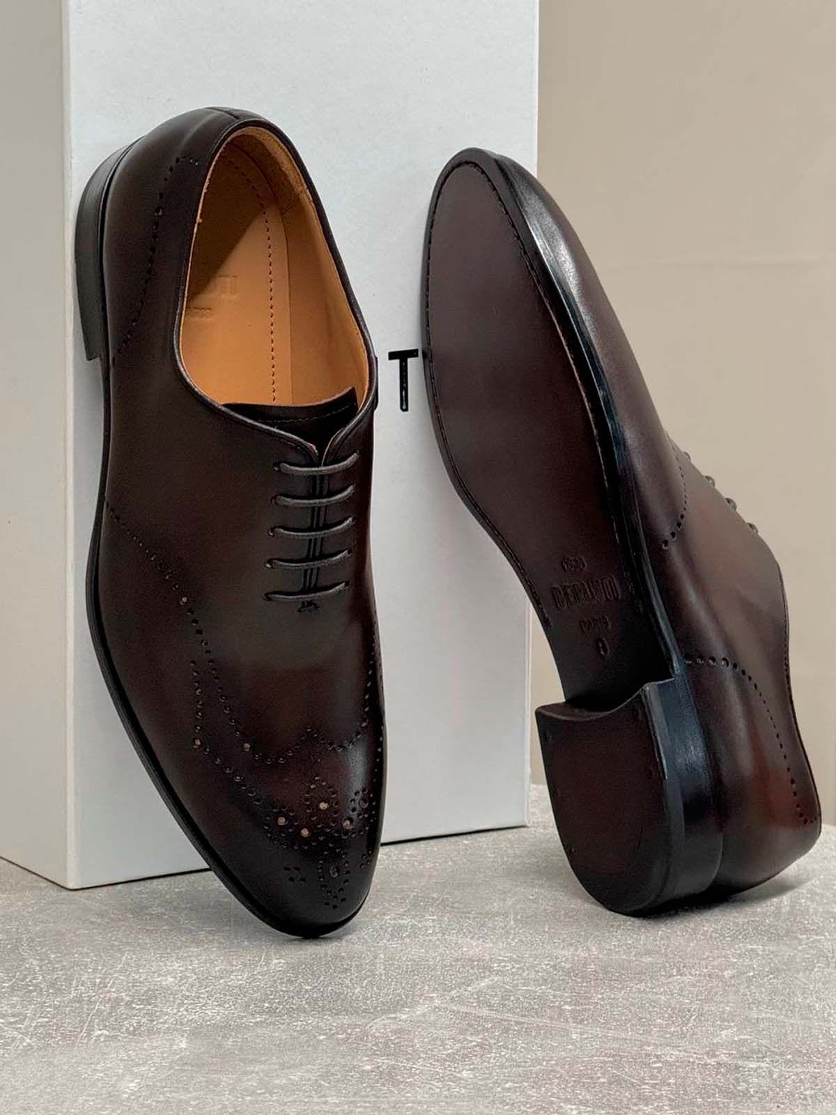 Berluti Туфли из кожи Коричневый