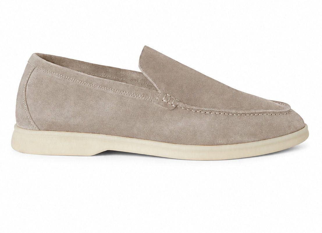Loro Piana Summer Walk Suede Sand