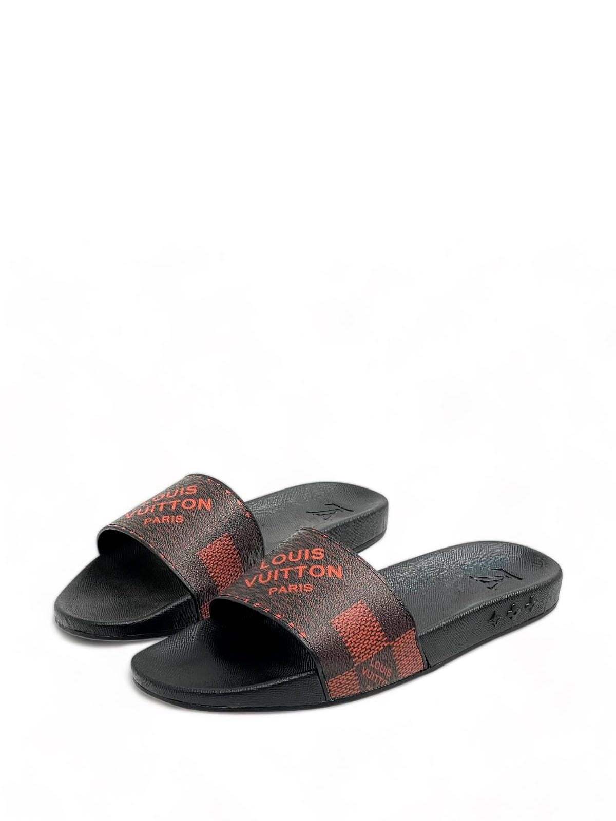 Louis Vuitton Шлепанцы из канвы Черный