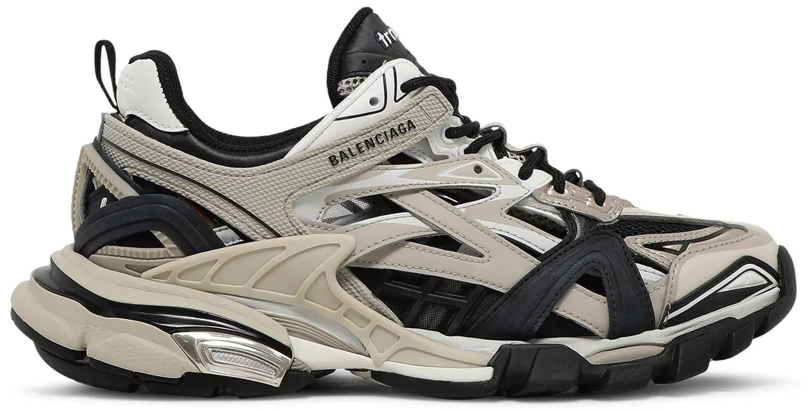 Balenciaga Track 2.0 Beige Black