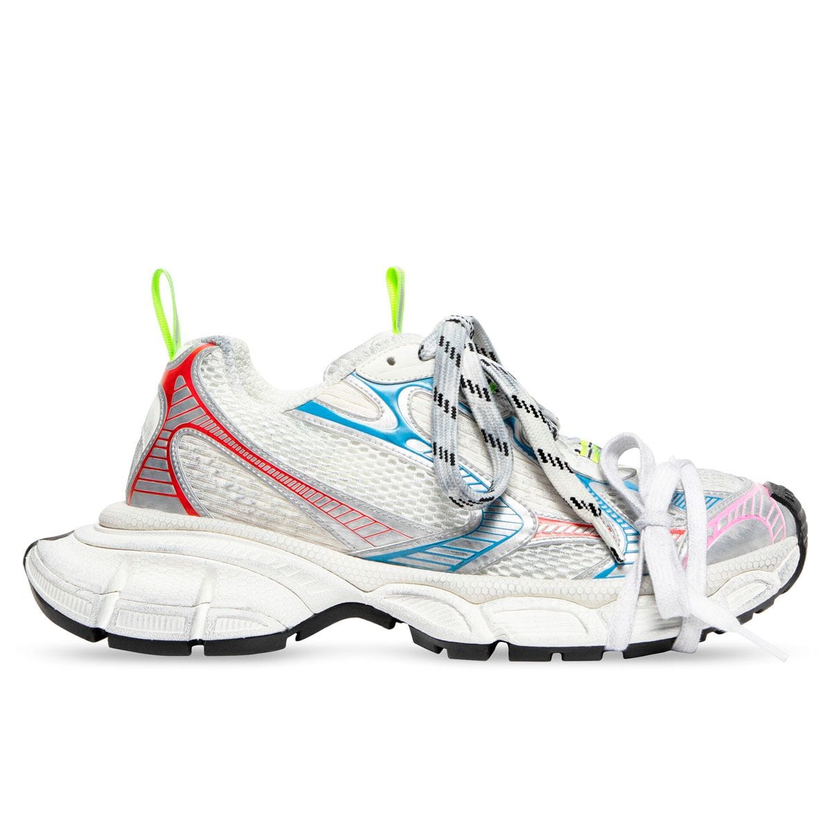 Balenciaga 3XL Sneaker Worn-Out - White Blue Red