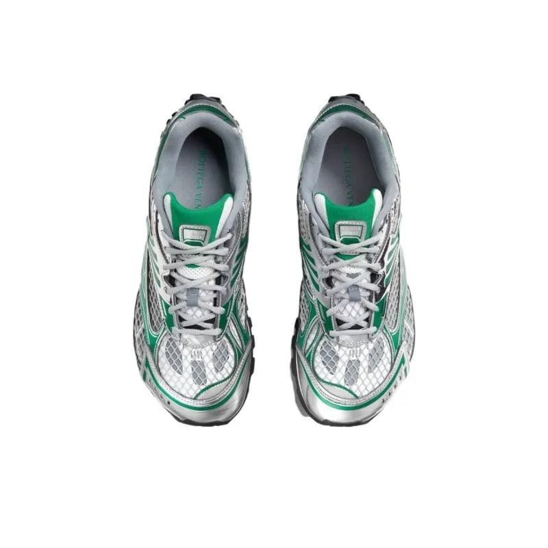 Bottega Veneta Orbit Sneaker Silver Parakeet