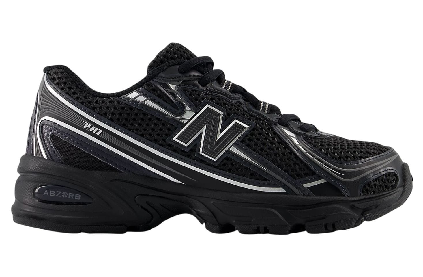 NEW BALANCE 740 Black Silver Metallic