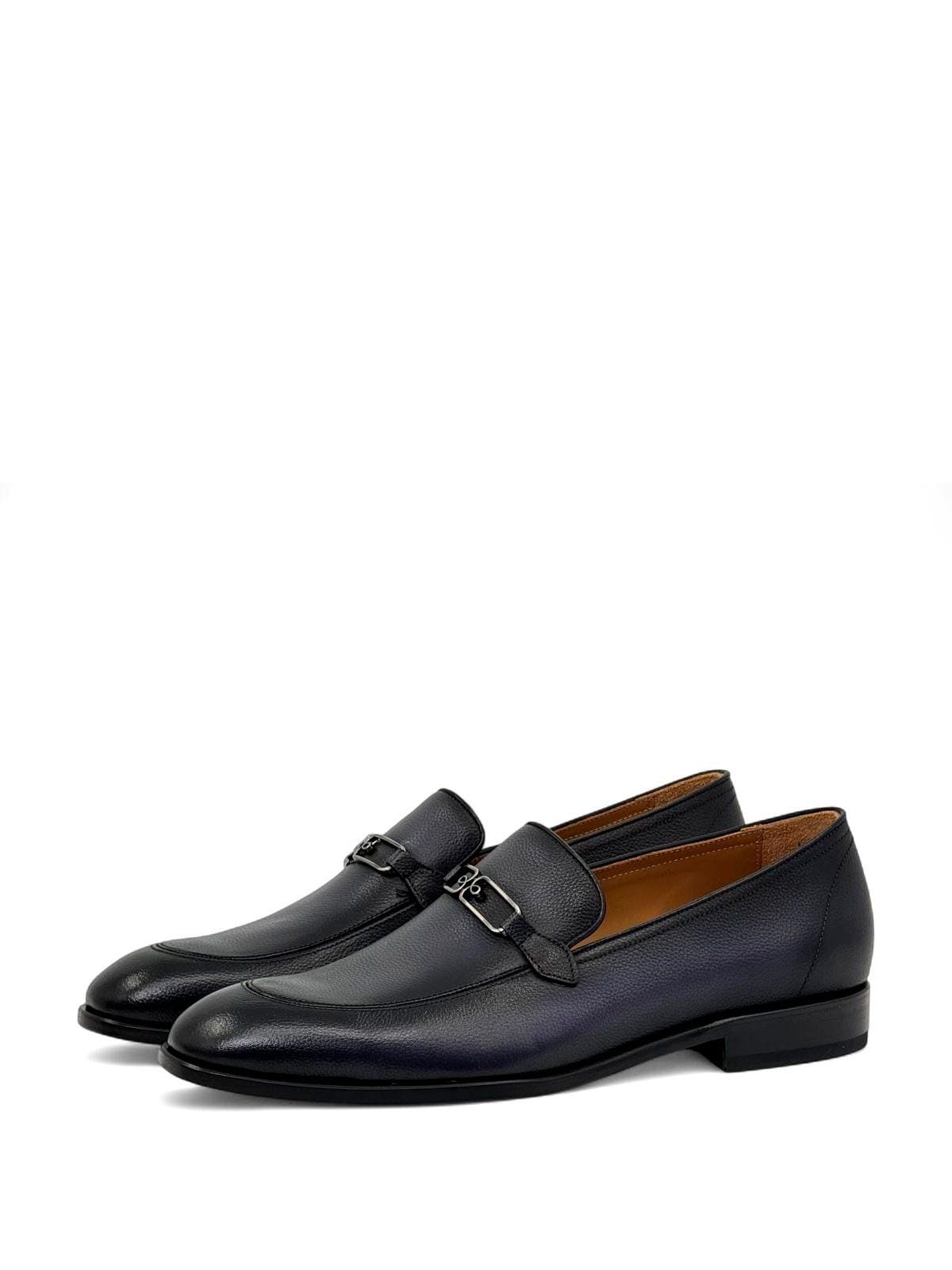 Berluti Лоферы из кожи Синий