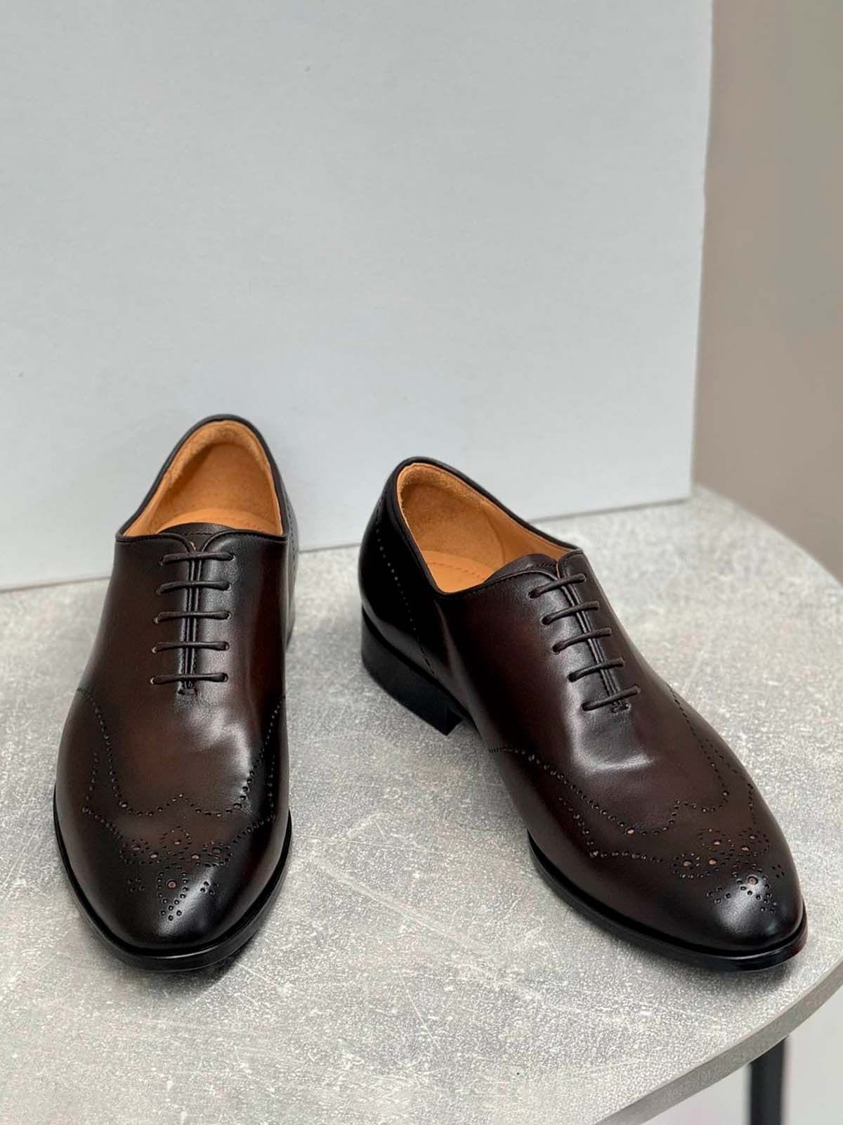 Berluti Туфли из кожи Коричневый