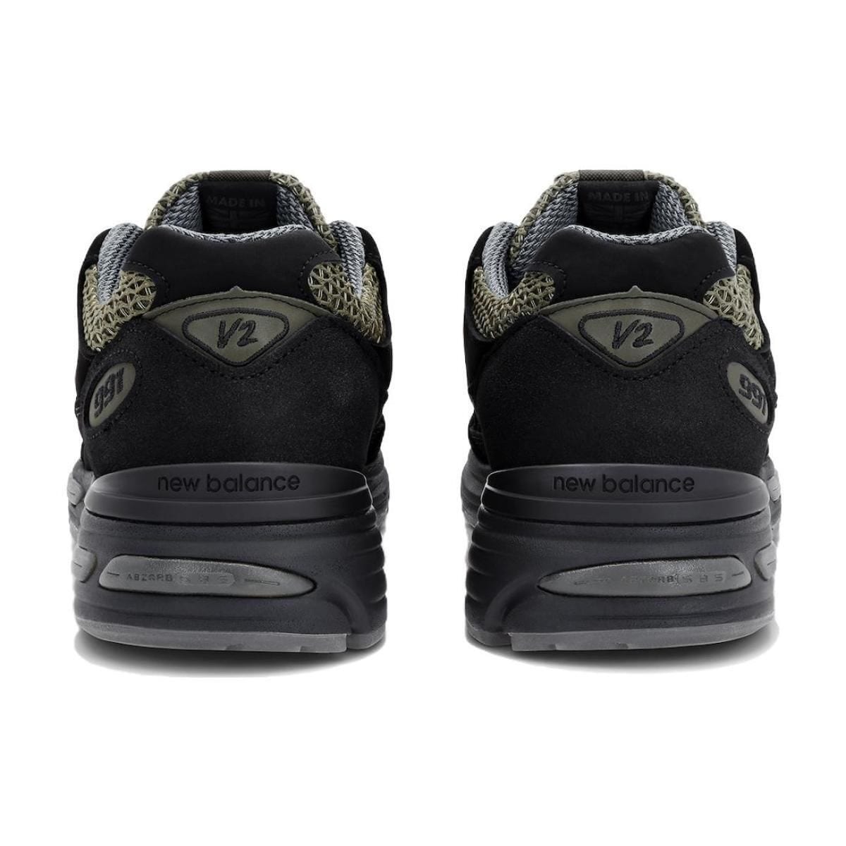 NEW BALANCE 991 x Stone Island Black