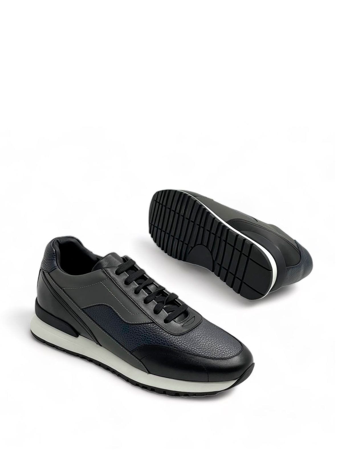 Tod’s Кроссовки из кожи Черно-серый