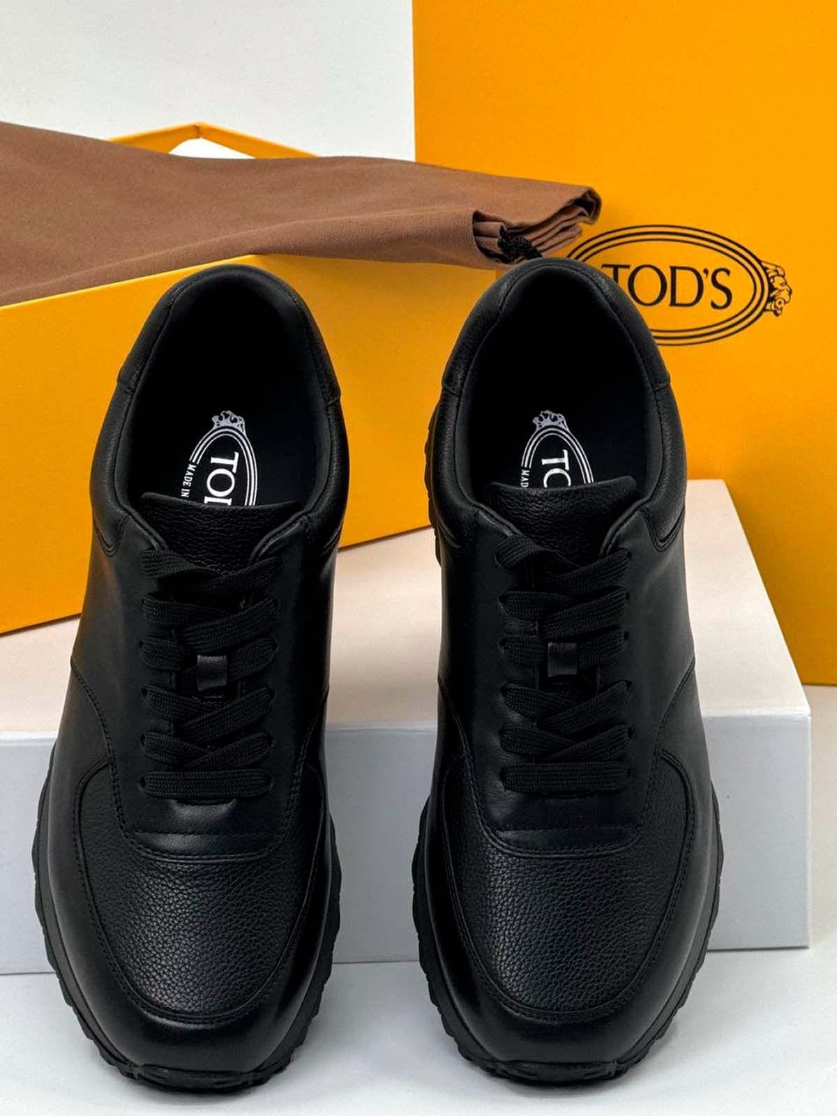 Tod’s Кроссовки из кожи Черный