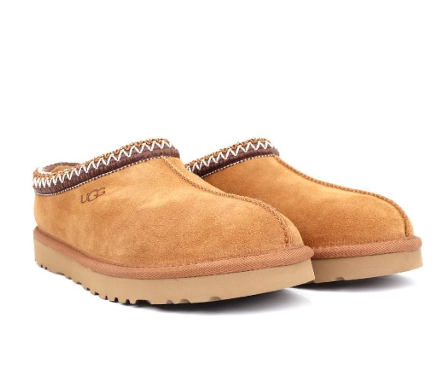 Man Tasman Slippers Chestnut
