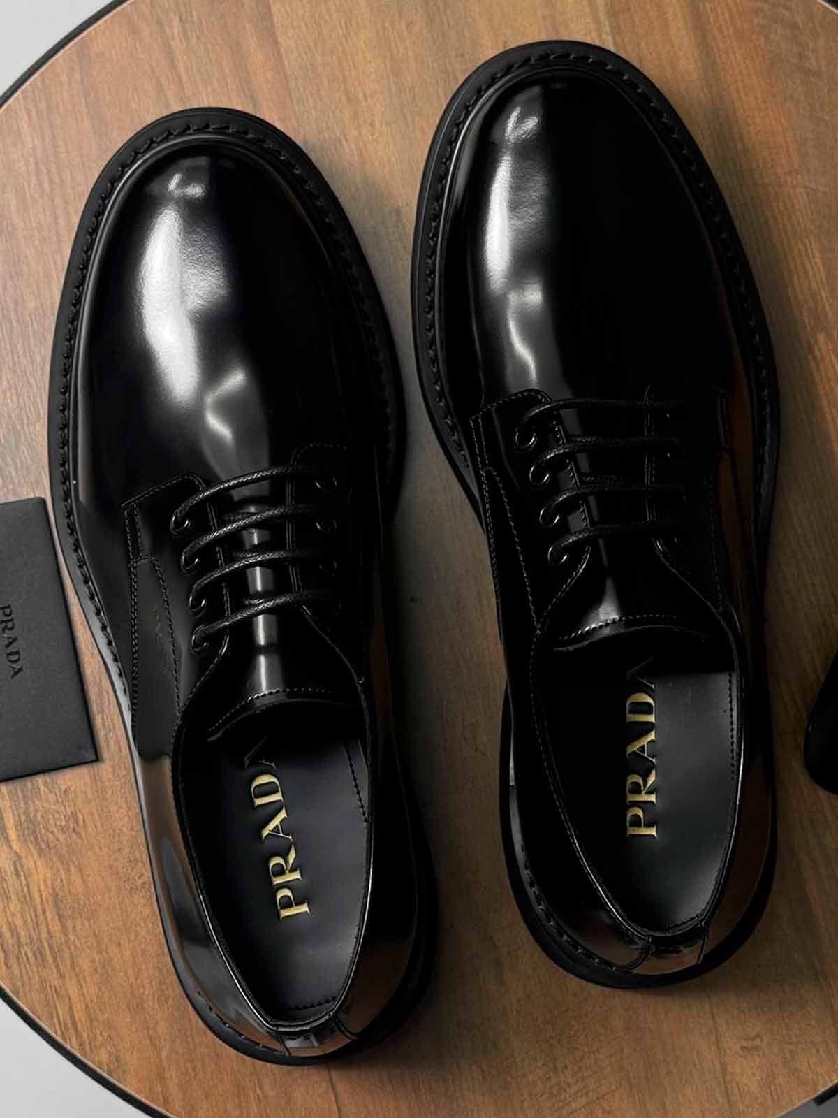 Prada Туфли из кожи Черный