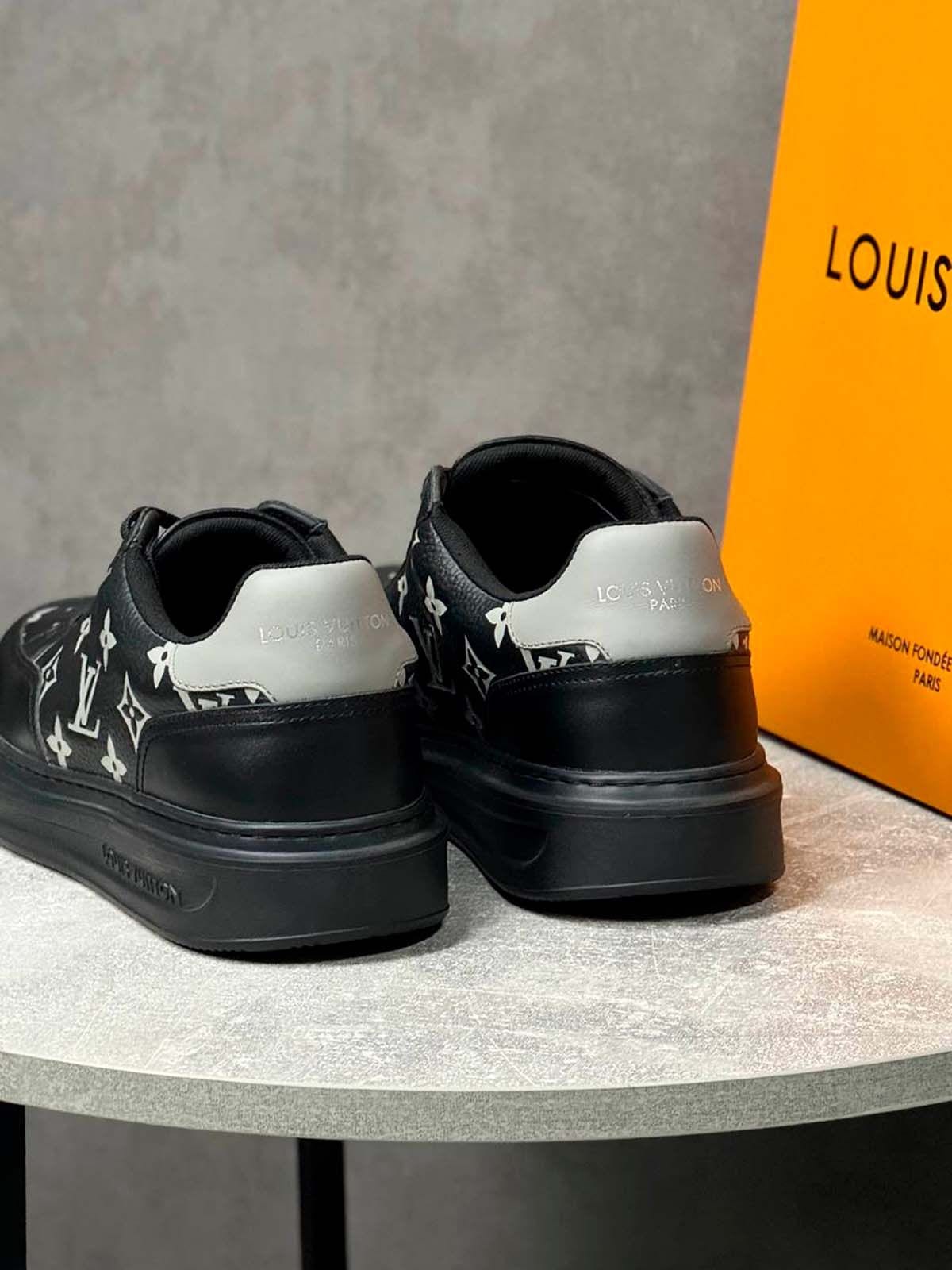 Louis Vuitton Кеды из кожи Черный