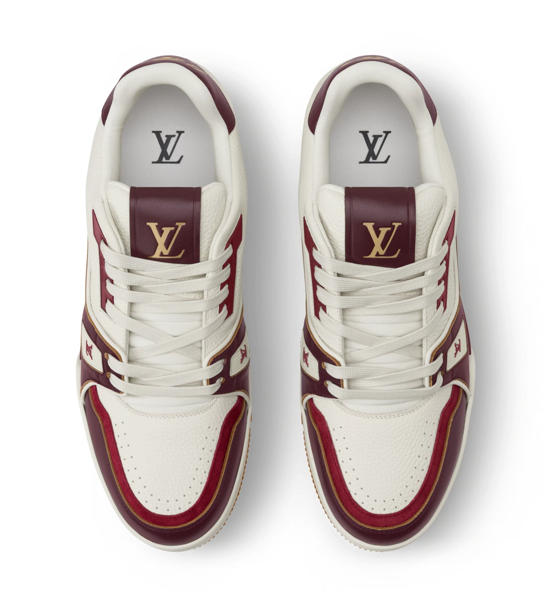 Louis Vuitton Trainer Low Bordeaux